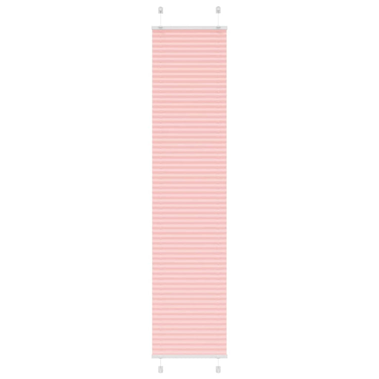 Vidaxx store enrouleur plissé 45x200 cm largeur de tissu 44,4 cm polyester rose