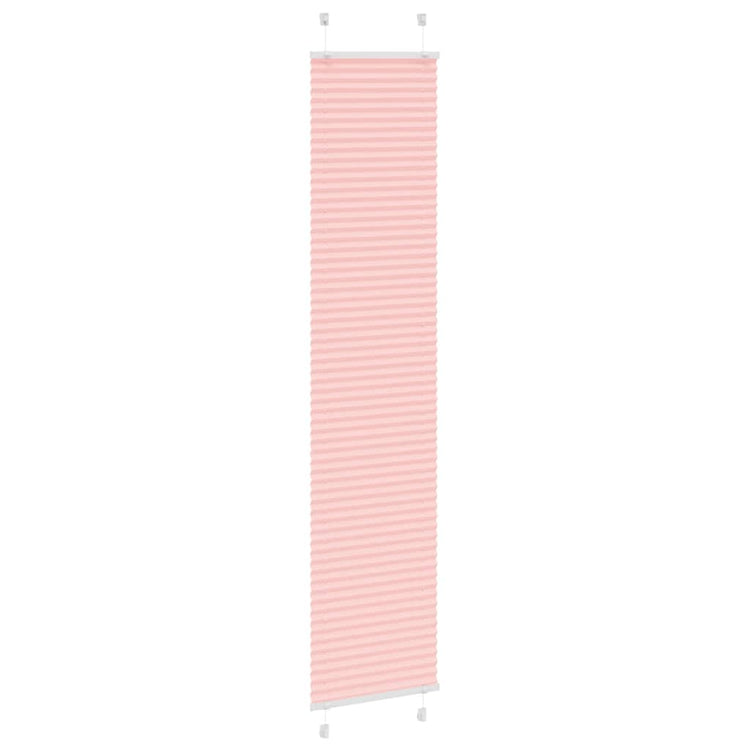 Vidaxx store enrouleur plissé 45x200 cm largeur de tissu 44,4 cm polyester rose