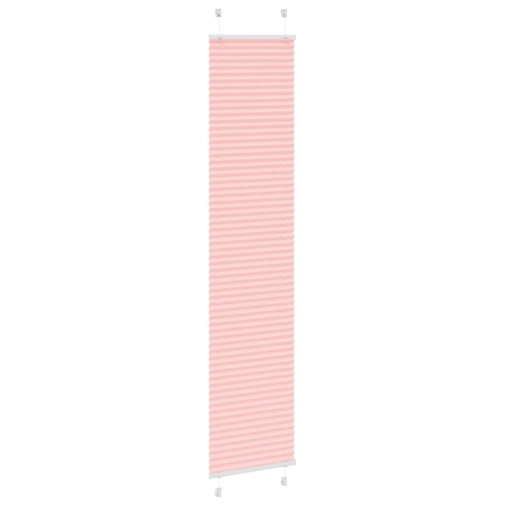 Vidaxx store enrouleur plissé 50x200 cm largeur de tissu 49,4 cm polyester rose