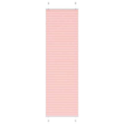 Vidaxx store enrouleur plissé 60x200 cm largeur de tissu 59,4 cm polyester rose