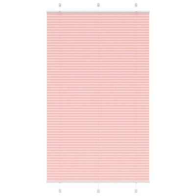 Vidaxx store enrouleur plissé 120x200cm largeur du tissu 119,4cm polyester rose