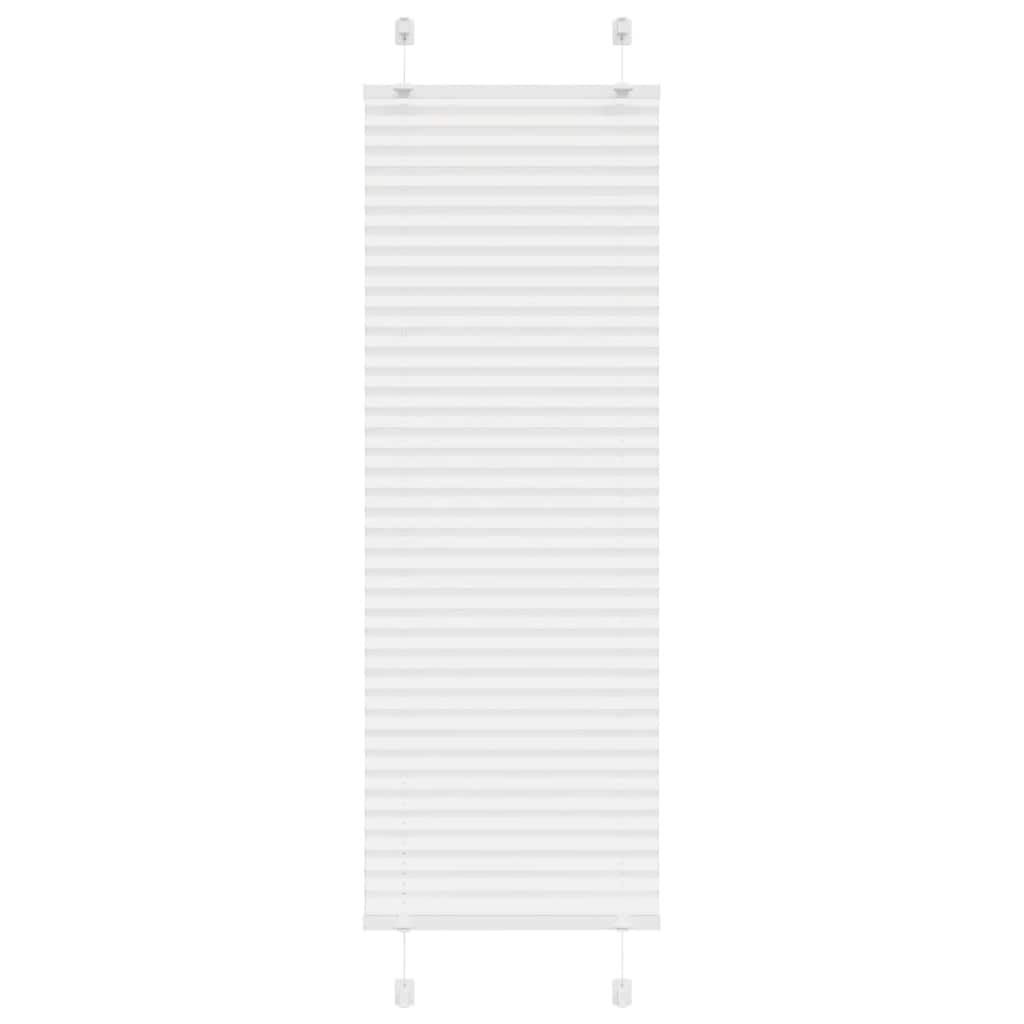 Vidaxx store enrouleur plissé 40x100 cm largeur de tissu 39,4 cm polyester blanc