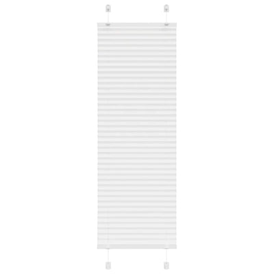 Vidaxx store enrouleur plissé 40x100 cm largeur de tissu 39,4 cm polyester blanc