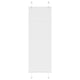 Vidaxx store enrouleur plissé 40x100 cm largeur de tissu 39,4 cm polyester blanc