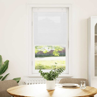 Vidaxx store enrouleur plissé 55x100 cm largeur de tissu 54,4 cm polyester blanc