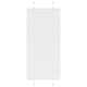 Vidaxx store enrouleur plissé 65x100 cm largeur de tissu 64,4 cm polyester blanc