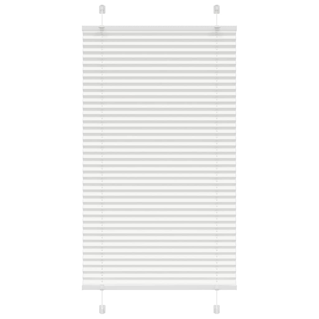 Vidaxx store enrouleur plissé 70x100 cm largeur de tissu 69,4 cm polyester blanc