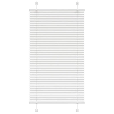 Vidaxx store enrouleur plissé 80x100 cm largeur de tissu 79,4 cm polyester blanc