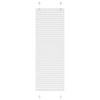 Vidaxx store enrouleur plissé 40x150 cm largeur de tissu 39,4 cm polyester blanc