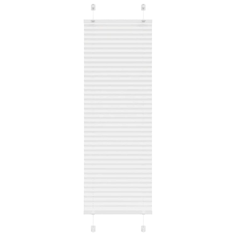 Vidaxx store enrouleur plissé 40x150 cm largeur de tissu 39,4 cm polyester blanc