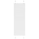 Vidaxx store enrouleur plissé 45x150 cm largeur de tissu 44,4 cm polyester blanc