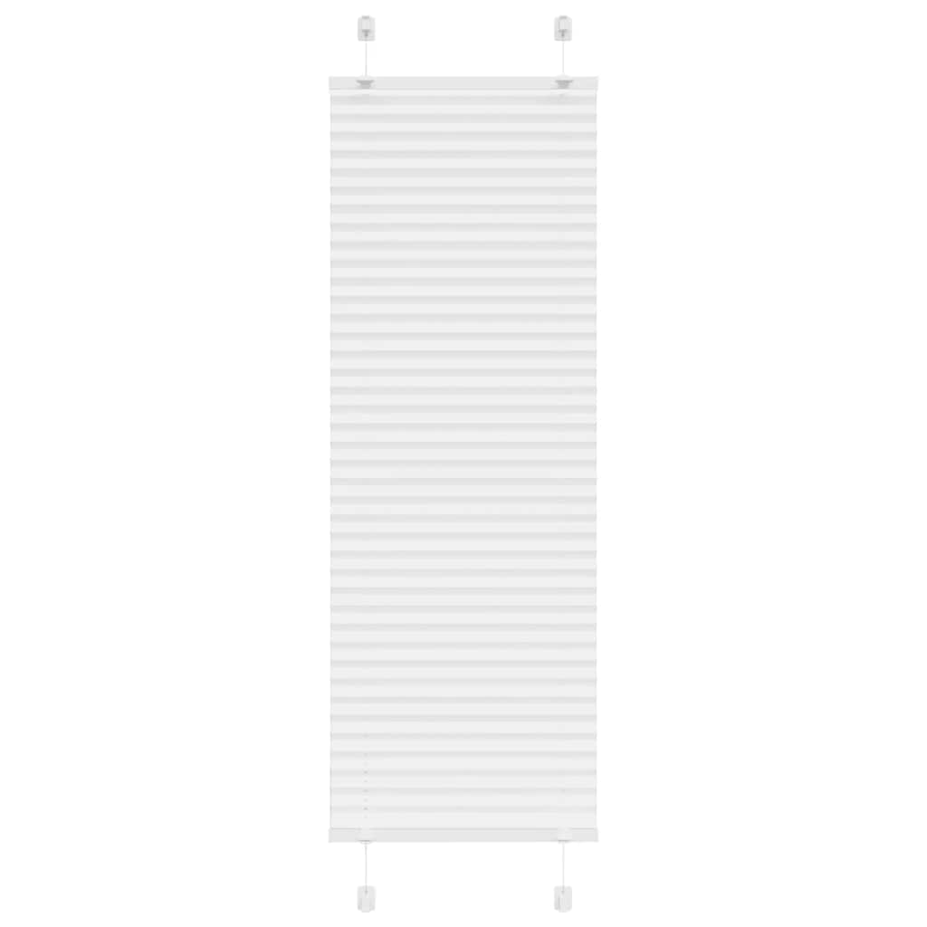 Vidaxx store enrouleur plissé 50x150 cm largeur de tissu 49,4 cm polyester blanc