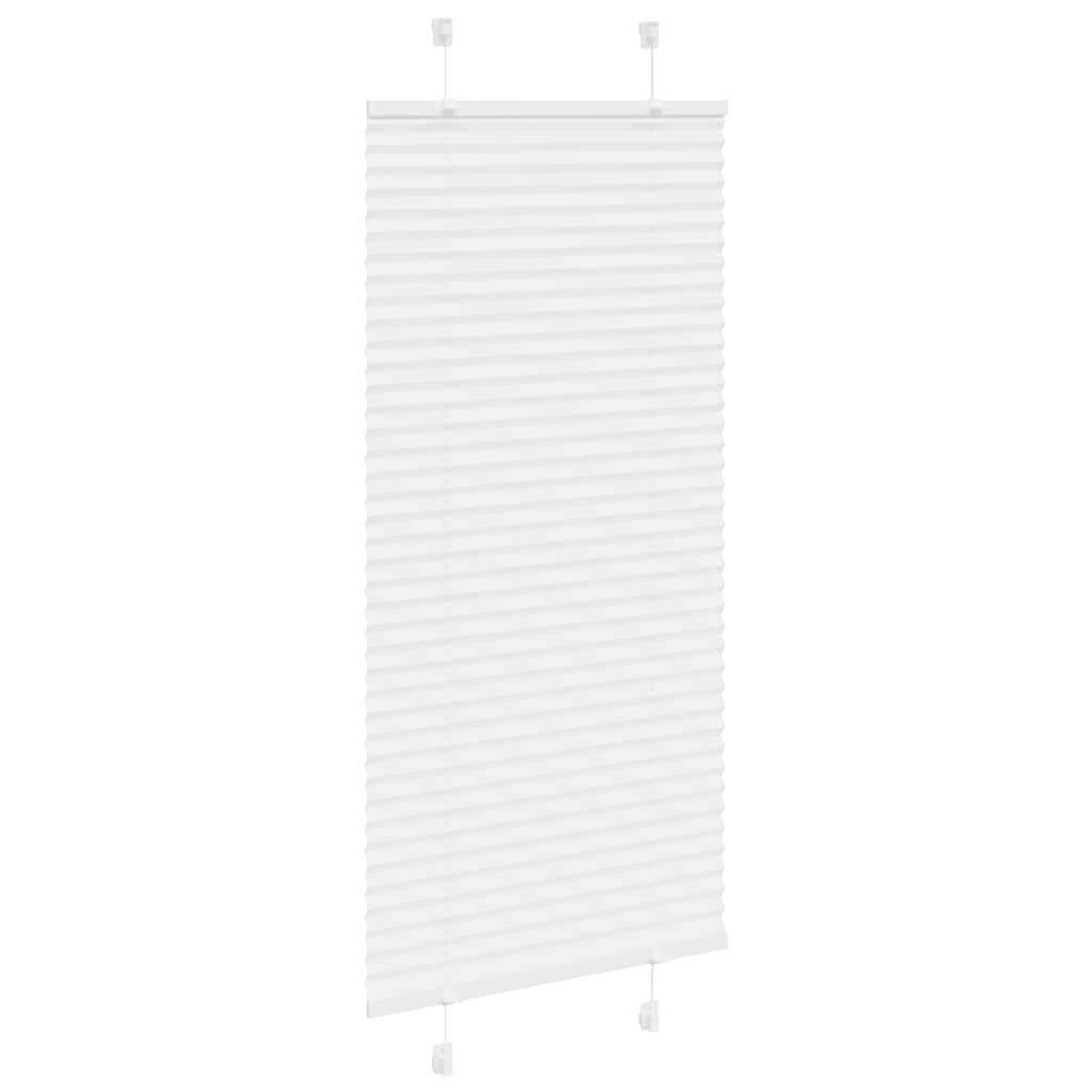 Vidaxx store enrouleur plissé 55x150 cm largeur de tissu 54,4 cm polyester blanc