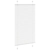 Vidaxx store enrouleur plissé 70x150 cm largeur de tissu 69,4 cm polyester blanc