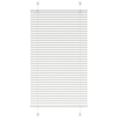 Vidaxx store enrouleur plissé 75x150 cm largeur de tissu 74,4 cm polyester blanc