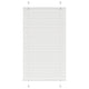 Vidaxx store enrouleur plissé 75x150 cm largeur de tissu 74,4 cm polyester blanc