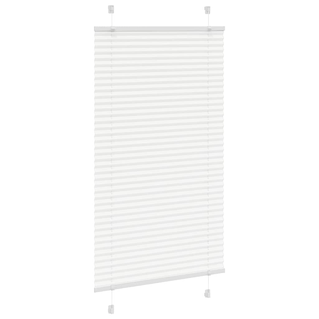 Vidaxx store enrouleur plissé 80x150 cm largeur de tissu 79,4 cm polyester blanc