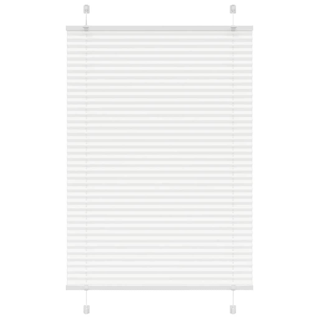 Vidaxx store enrouleur plissé 85x150 cm largeur de tissu 84,4 cm polyester blanc