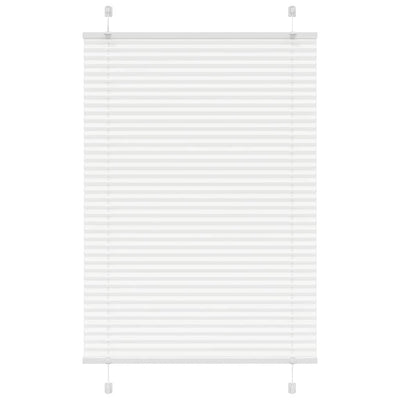 Vidaxx store enrouleur plissé 85x150 cm largeur de tissu 84,4 cm polyester blanc