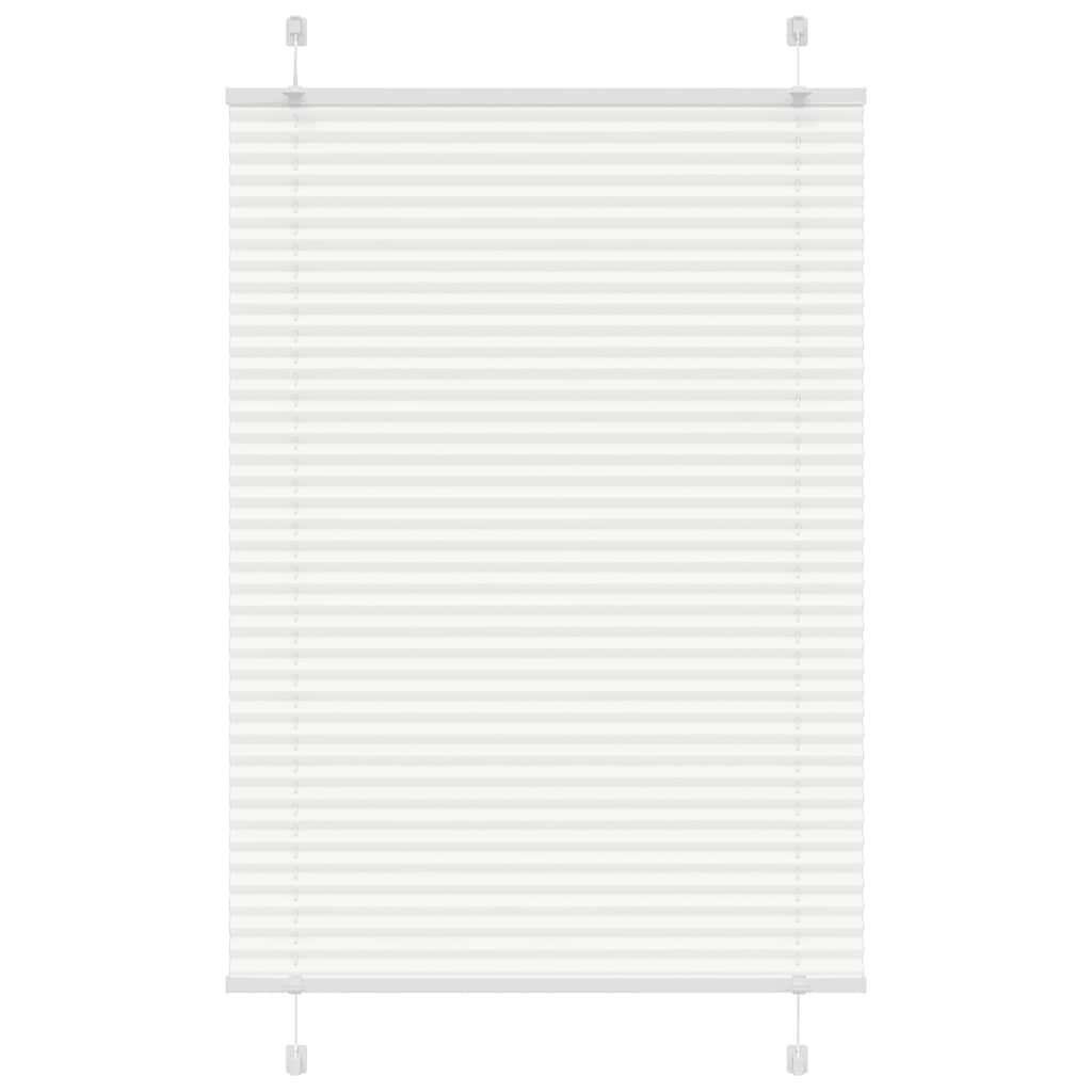 Vidaxx store enrouleur plissé 95x150 cm largeur de tissu 94,4 cm polyester blanc