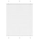 Vidaxx store enrouleur plissé 105x150 cm largeur de tissu 104,4 cm polyester blanc