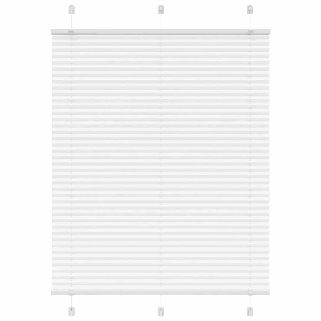 Vidaxx store enrouleur plissé 110x150 cm largeur de tissu 109,4 cm polyester blanc
