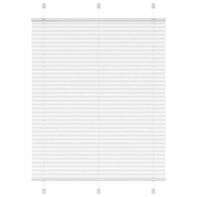 Vidaxx store enrouleur plissé 110x150 cm largeur de tissu 109,4 cm polyester blanc