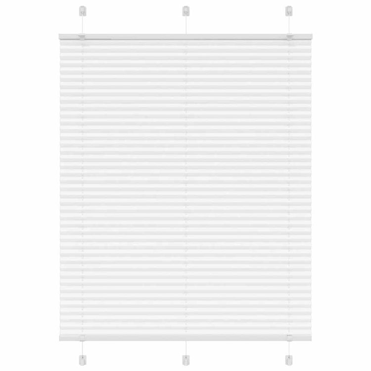 Vidaxx store enrouleur plissé 110x150 cm largeur de tissu 109,4 cm polyester blanc