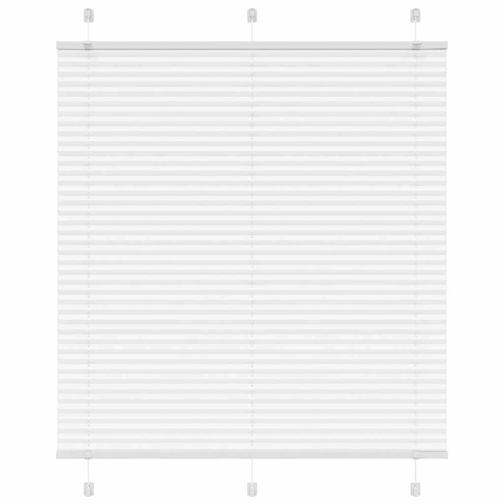 Vidaxx store enrouleur plissé 115x150 cm largeur du tissu 114,4 cm polyester blanc