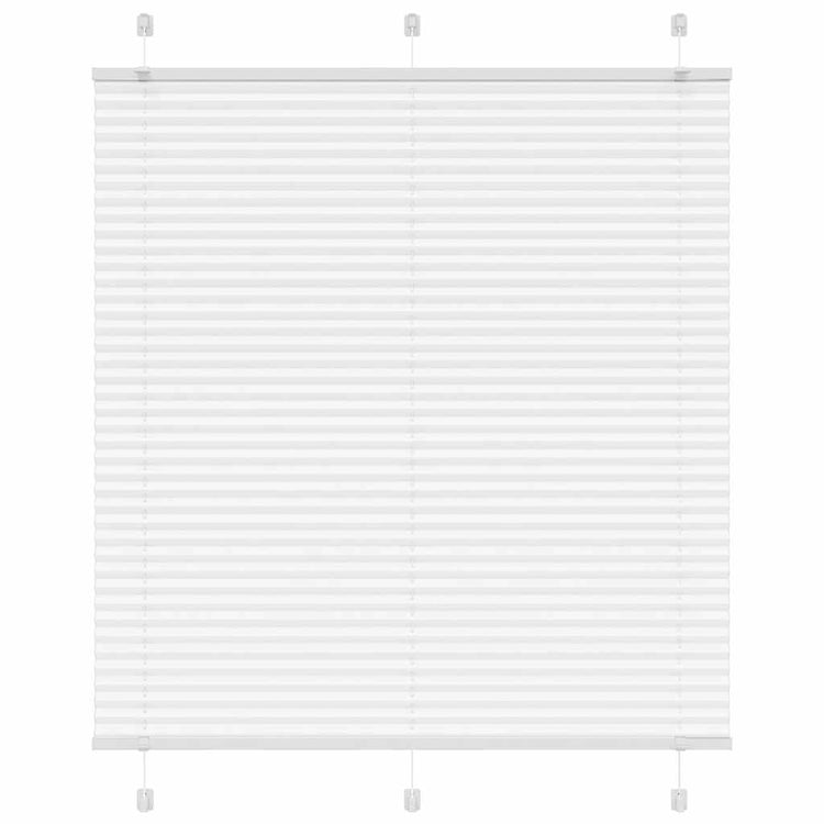 Vidaxx store enrouleur plissé 115x150 cm largeur du tissu 114,4 cm polyester blanc
