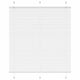 Vidaxx store enrouleur plissé 115x150 cm largeur du tissu 114,4 cm polyester blanc