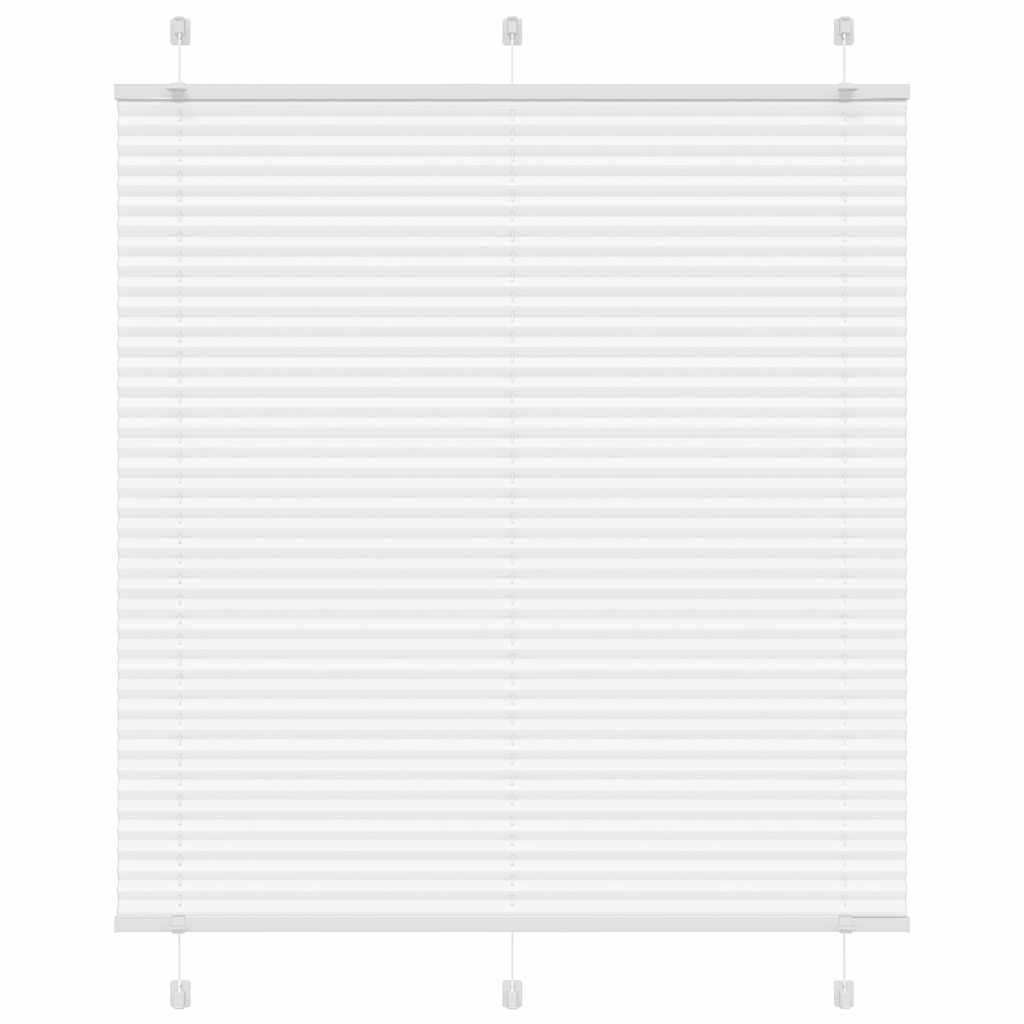 Vidaxx store enrouleur plissé 120x150 cm largeur de tissu 119,4 cm polyester blanc