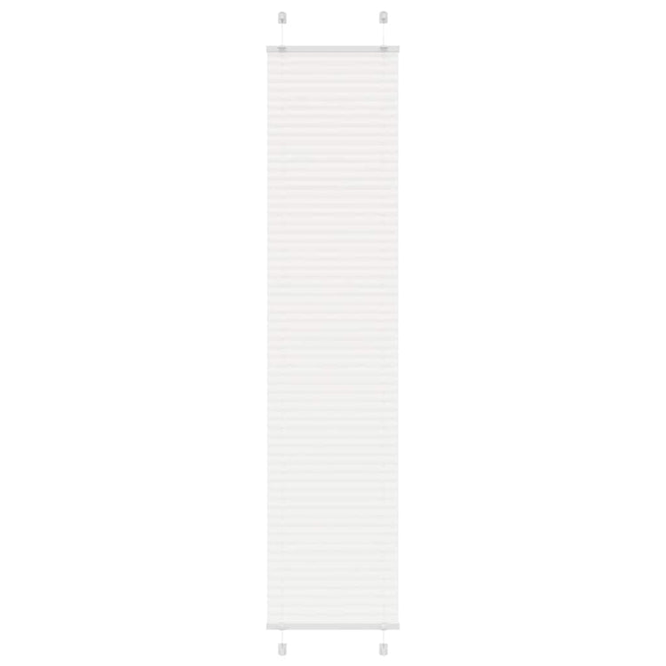 Vidaxx store enrouleur plissé 40x200 cm largeur de tissu 39,4 cm polyester blanc