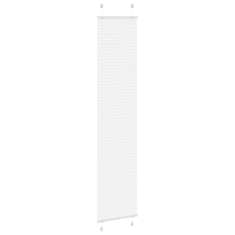 Vidaxx store enrouleur plissé 40x200 cm largeur de tissu 39,4 cm polyester blanc
