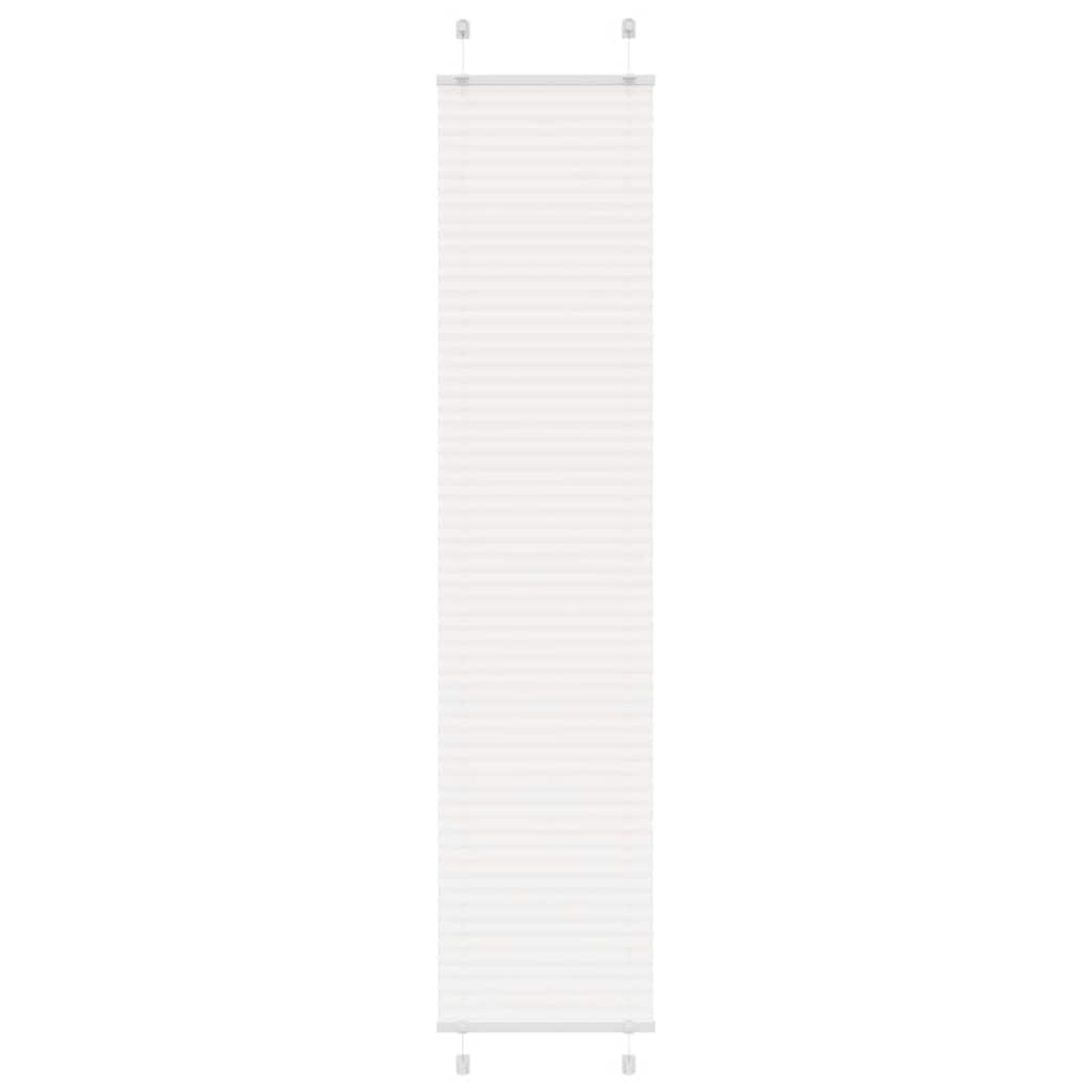 Vidaxx store enrouleur plissé 50x200 cm largeur de tissu 49,4 cm polyester blanc