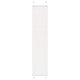 Vidaxx store enrouleur plissé 50x200 cm largeur de tissu 49,4 cm polyester blanc