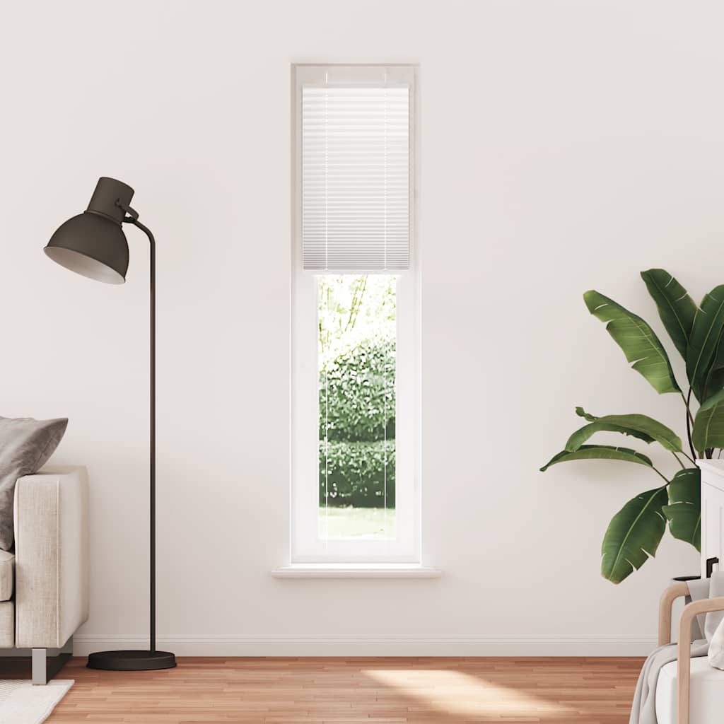 Vidaxx store enrouleur plissé 50x200 cm largeur de tissu 49,4 cm polyester blanc