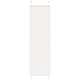 Vidaxx store enrouleur plissé 60x200 cm largeur de tissu 59,4 cm polyester blanc