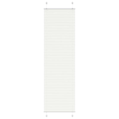 Vidaxx store enrouleur plissé 65x200 cm largeur de tissu 64,4 cm polyester blanc