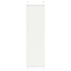Vidaxx store enrouleur plissé 65x200 cm largeur de tissu 64,4 cm polyester blanc