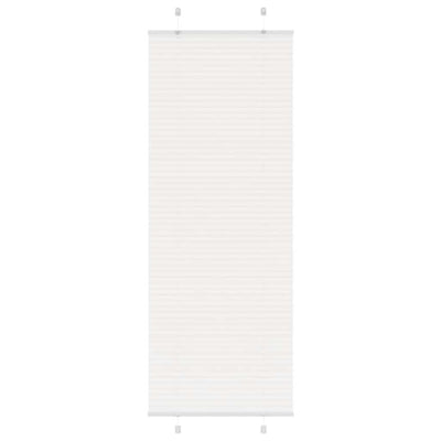 Vidaxx store enrouleur plissé 70x200 cm largeur de tissu 69,4 cm polyester blanc