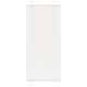 Vidaxx store enrouleur plissé 85x200 cm largeur de tissu 84,4 cm polyester blanc