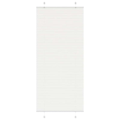 Vidaxx store enrouleur plissé 95x200 cm largeur de tissu 94,4 cm polyester blanc