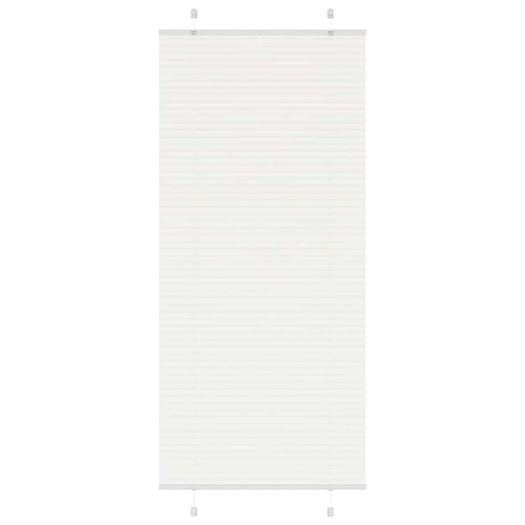 Vidaxx store enrouleur plissé 95x200 cm largeur de tissu 94,4 cm polyester blanc