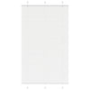 Vidaxx store enrouleur plissé 115x200 cm largeur du tissu 114,4 cm polyester blanc