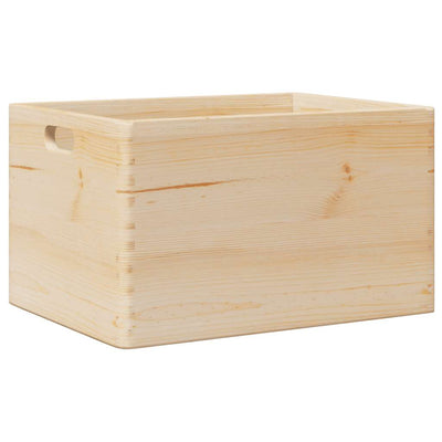 Vidaxl Boîte en bois avec poignées 40x30x23 cm