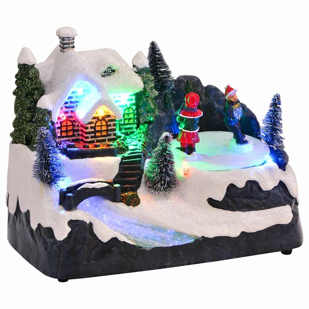 Vidaxx Configuration de table de Noël multicolore 16 x 11,5 x 13 cm en plastique