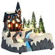 Vidaxx décoration de village de Noël multicolore 20,5 x 17 x 21 cm en plastique