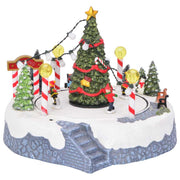 Vidaxx décoration de village de Noël multicolore 22 x 21,5 x 17 cm en plastique - afbeelding 2