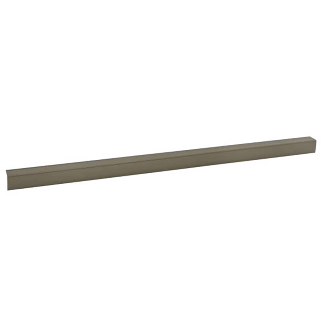 Vidaxxl profilés d'escalier 30 pcs champagne 67 x 3 x 2 cm aluminium